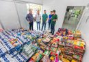 Banco de Alimentos de Ipatinga recebe três toneladas de mantimentos arrecadados na Feiraço
