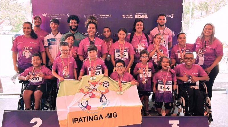 Ipatinga conquista 32 medalhas no Meeting de Atletismo Paralímpico