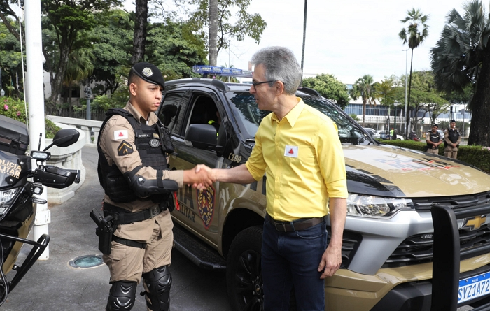 Governo de Minas reforça frota da Polícia Militar com entrega de 223 novos veículos