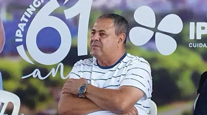 Prefeito de Ipatinga afasta do cargo. Vice-prefeito, Pedrão assume na próxima segunda-feira