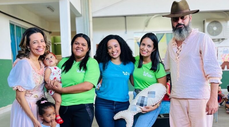 Escolas de Cava Grande e Santa Rita recebem o Projeto COM PASSOS
