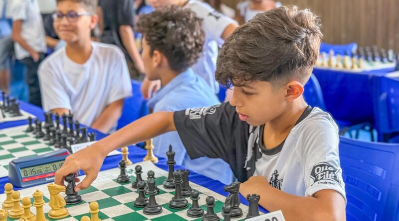 Ipatinga sedia o Festival Mineiro da Juventude de Xadrez Rápido 2025