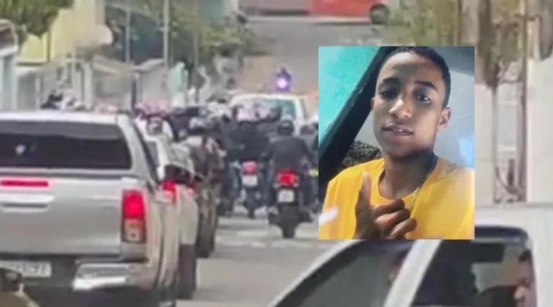 Emoção e dor marcaram o sepultamento de Ramon Pablo, vitima de acidente de moto