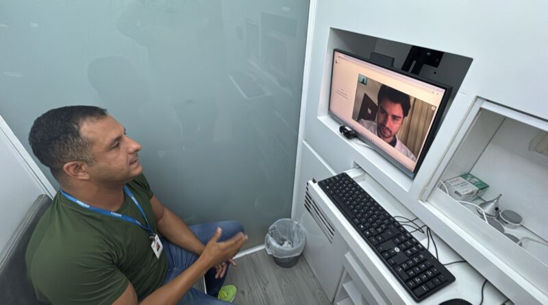Ipatinga inicia projeto piloto de cabines de telemedicina no SUS