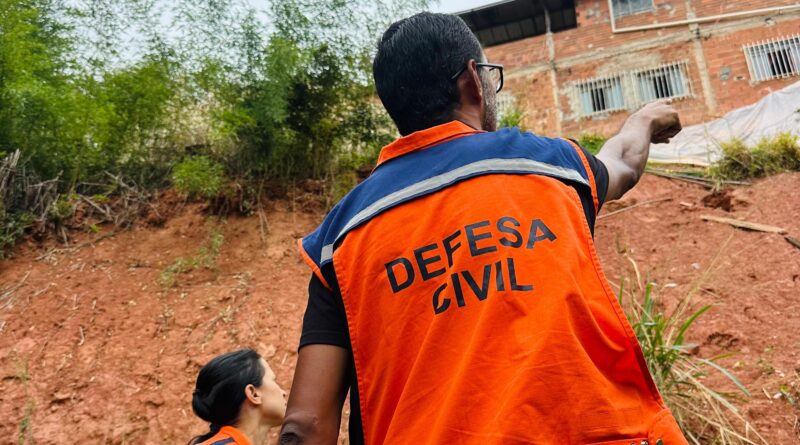Defesa Civil de Ipatinga age  antes das chuvas para proteger famílias em áreas de risco