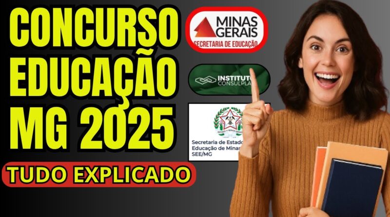 Provas do concurso da Educação de Minas Gerais acontecem neste domingo (28/9) com quase 14 mil vagas em disputa