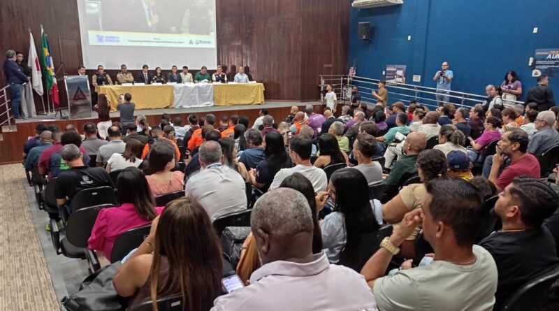 Audiência Pública da Segurança em Timóteo, lota auditório da prefeitura