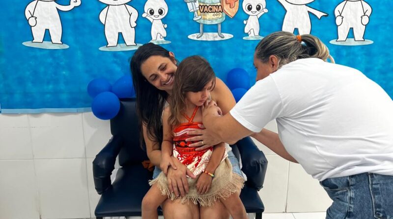 Campanha de Multivacinação em Belo Oriente busca atualizar cadernetas de crianças e adolescentes