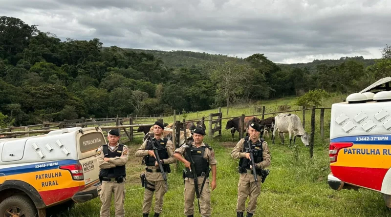 PATRULHA RURAL: PM capacita 300 agentes para fortalecer e aumentar segurança no campo em Minas