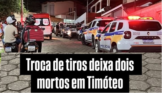 Timóteo registra nova chacina. Moradores do bairro Nossa Senhora das Graças estão assustados