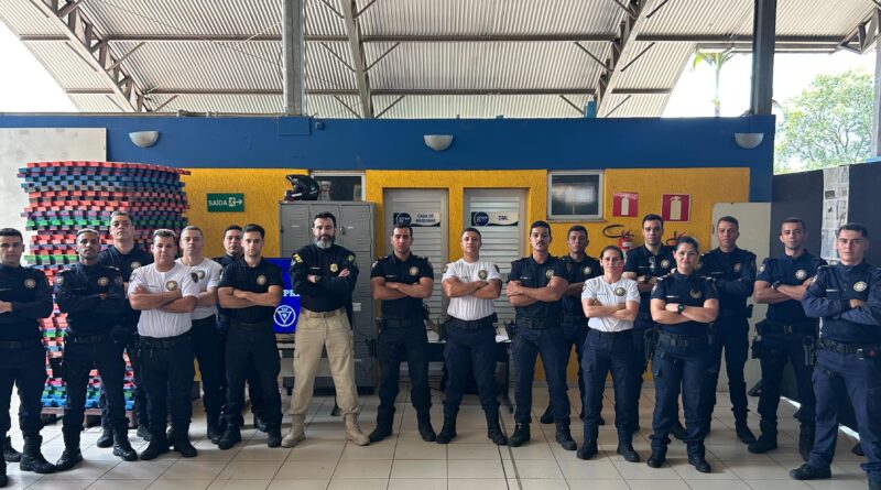Policiais Municipais de Ipatinga participam de treinamento operacional em parceria com a PRF