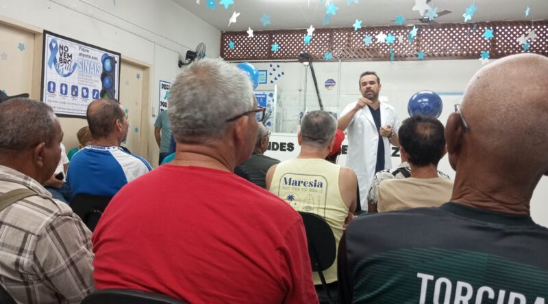 Unidade de Saúde do Timotinho fecha o “Novembro Azul” com chave de ouro