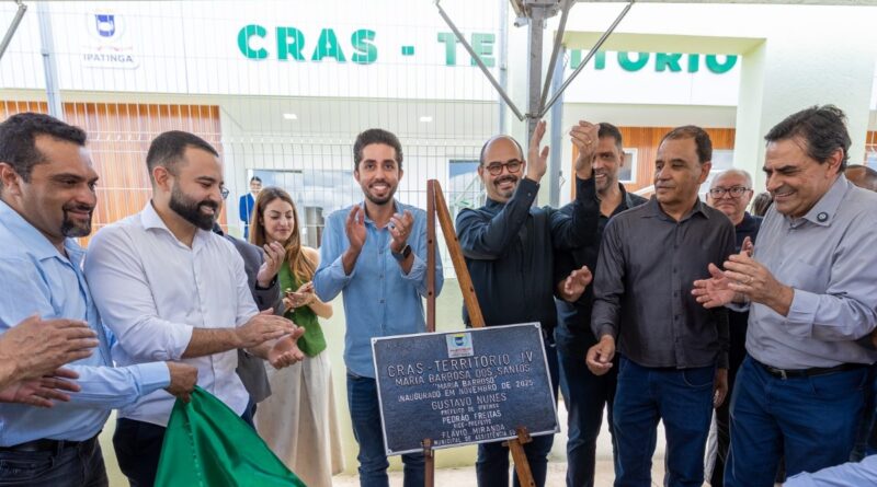 Novo CRAS do Limoeiro, em Ipatinga, é inaugurado com a presença do vice-governador, Professor Mateus Simões