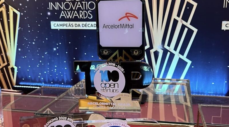 ArcelorMittal é reconhecida como a empresa mais inovadora na última década