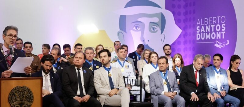 Governo de Minas entrega Medalha Santos Dumont a personalidades e instituições de destaque em 2025