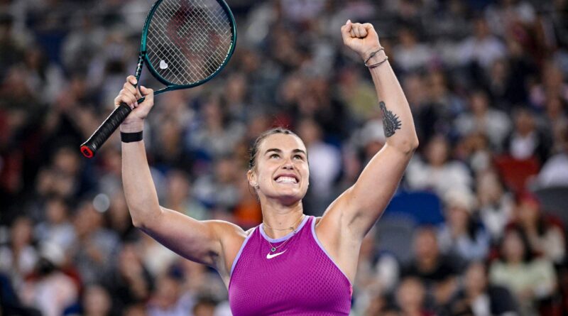 Sabalenka diz não ser justo que mulheres enfrentem atletas trans