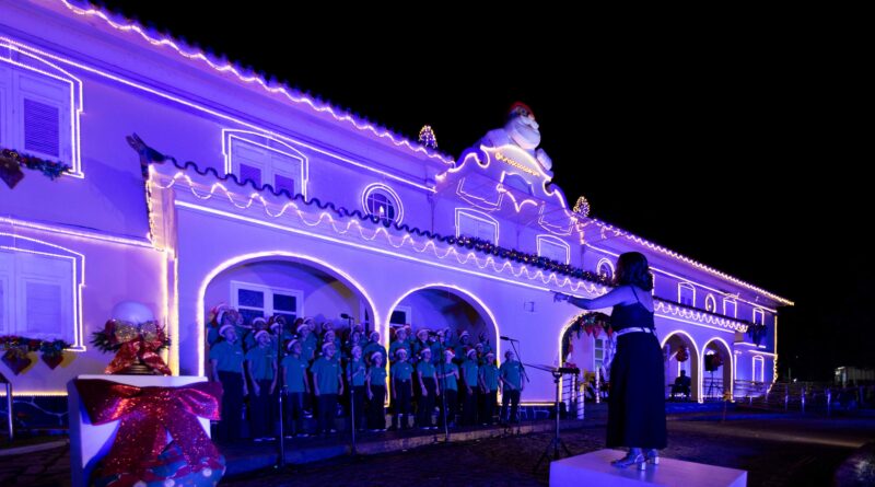 Fundação Aperam Acesita inaugurou a decoração e a iluminação natalina