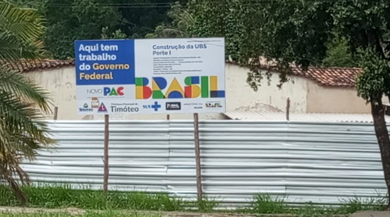 Obra paralisada da UBS Alphaville será retomada, garante Prefeitura de Timóteo