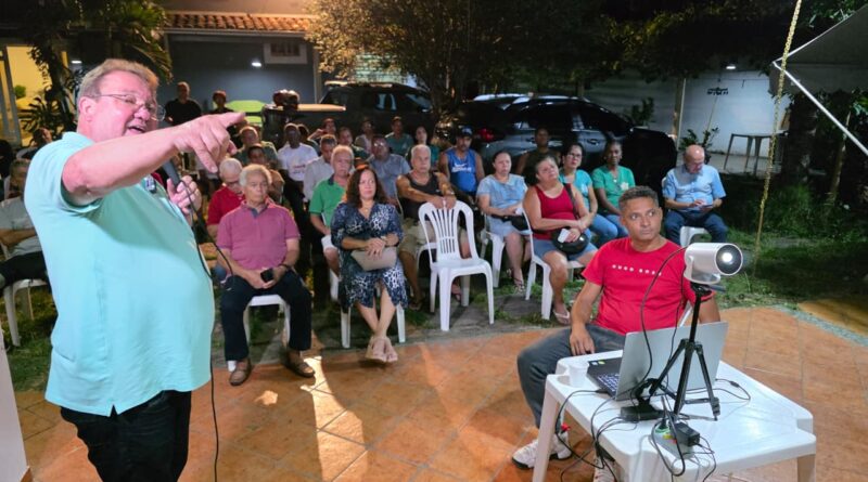 Prestação de contas: Celinho foi recebido nesta segunda-feira no Santa Terezinha, em Timóteo