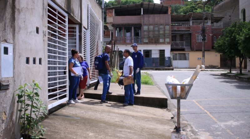 Prefeitura de Coronel Fabriciano realiza mutirão contra o Aedes Aegypti no bairro Surinan
