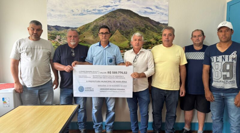 Câmara de Marliéria devolve quase R$ 600 mil para construção de nova sede