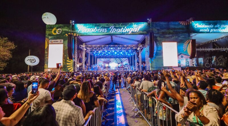 Contratações dos eventos artísticos dos 60 e 61 anos de Ipatinga são avaliadas e aprovadas pelo Tribunal de Contas