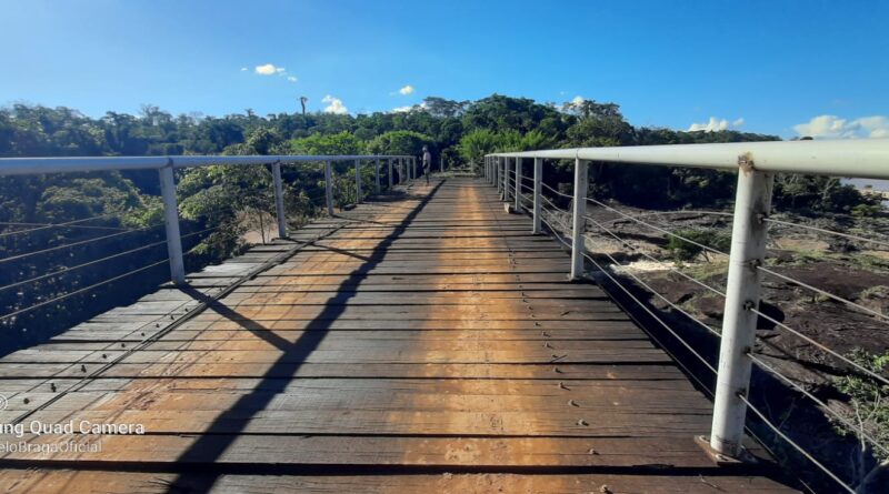 VEJA VÍDEO: Segue em ritmo acelerado a reforma da Ponte Queimada
