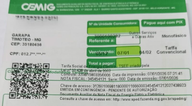 CEMIG desmente vídeo que denuncia golpe da conta de luz