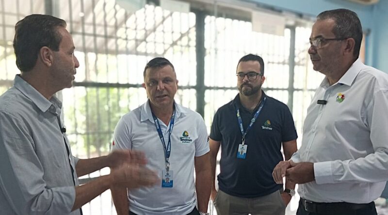 Obras do Núcleo de Psicomotricidade – MOVTEA Timóteo recebe a visita do prefeito e vereadores