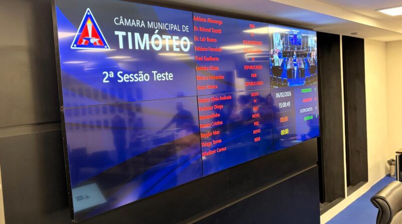 Câmara de Timóteo implementa a primeira fase do Programa “Câmara Digital”