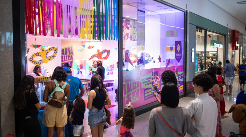 Shopping Vale do Aço realiza programação gratuita de Carnaval para toda a família a partir deste sábado