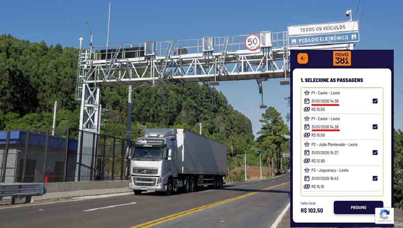 Cobrança duplicada de pedágios: Deputado Celinho exige explicação e providências da concessionária NOVA-381