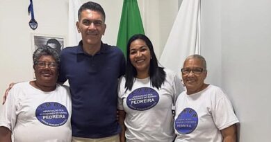 Diretoria da Associação Comunitária do bairro Pedreira se reúne com presidente da Câmara de Coronel Fabriciano