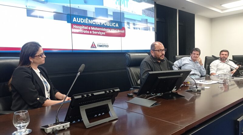 Audiência descarta dívida de R$ 10 milhões entre Prefeitura de Timóteo e hospital