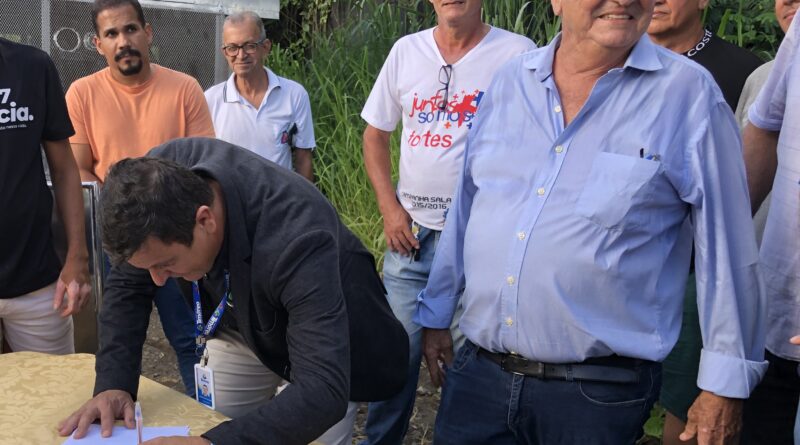 ORDEM DE SERVIÇO: Pavimentação entre Recanto Verde e Alphaville é autorizada após 20 anos de espera