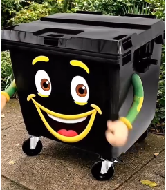 Prefeitura de Dionísio intensifica campanha por descarte correto de lixo em lixeiras móveis