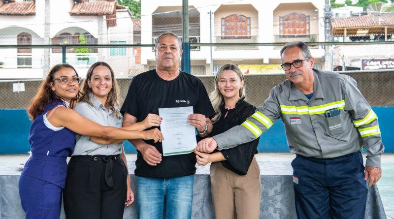 Usiminas promove revitalização de escola pública em Ipatinga