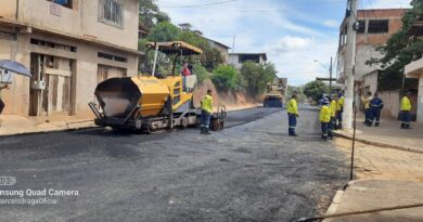 Gestão de Arthur Marquiole avança na infraestrutura e já asfalta mais de 30 ruas em Pingo D’Água