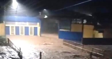 VEJA VÍDEO; Chuva forte causa alagamentos e suspensão de aulas em Jaguaraçu