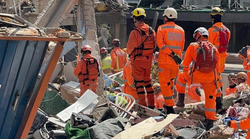 A Casa de Repouso Pró-Vida desabou na madrugada desta quinta-feira; Até agora quatro mortos