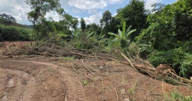 Denúncia aponta crime ambiental em área de preservação permanente, no Córrego do Caçador, em Timóteo (MG)