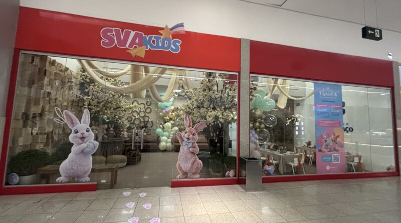 Shopping Vale do Aço promove programação infantil gratuita de Páscoa neste fim de semana