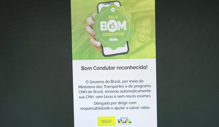 Renovação automática da CNH já gerou economia de R$ 121,2 milhões para motoristas de Minas Gerais