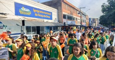 Caminhada do Maio Laranja mobiliza Timóteo no combate ao abuso infantil