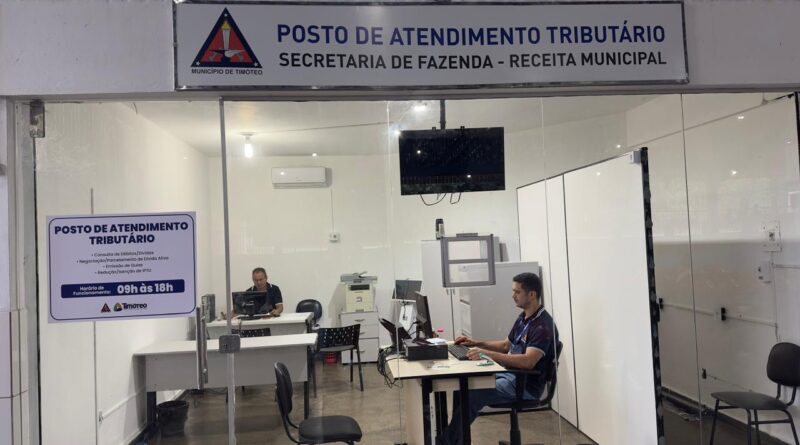 Receita Municipal amplia e moderniza posto de atendimento da Rodoviária