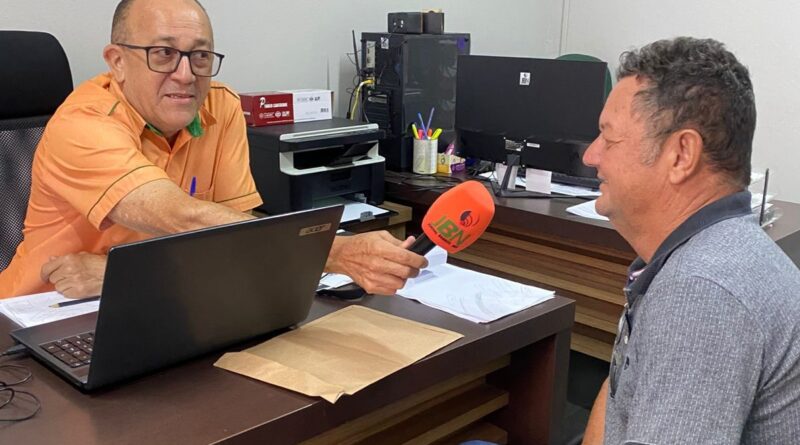 O DEDO DE PROSA na redação do JBN recebeu Natinho, ex-vereador de Timóteo