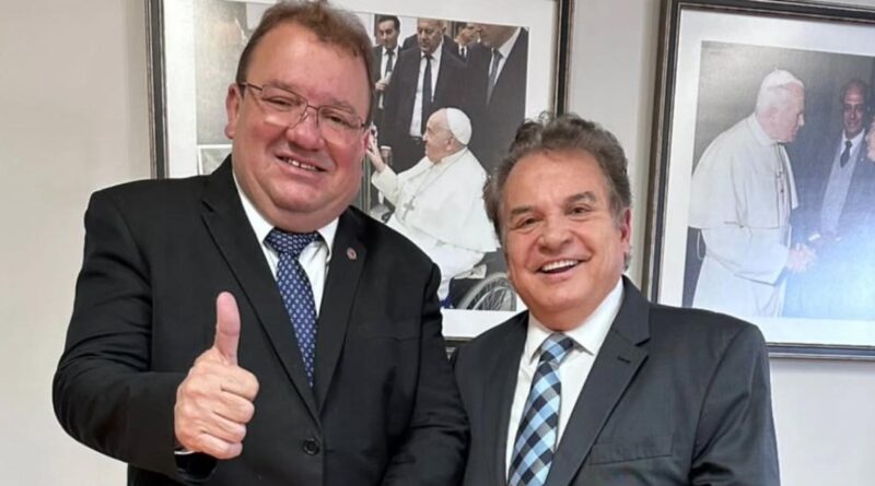Celinho Sintrocel se reúne com conselheiro do TCE-MG e debate desafios dos municípios mineiros