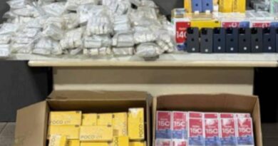 Polícia Civil intercepta caminhão com cerca de 750 tabletes de haxixe na BR-262