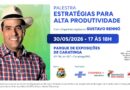 Palestra sobre alta produtividade integra programação da 1ª Festa do Café