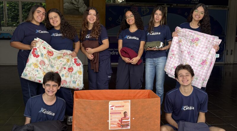 Colégios Católica Padre de Man e Católica Timóteo lançam Campanha Agasalhar 2026